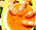 camarones en salsa de mango al chipotle
